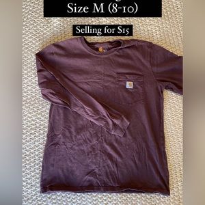 Carhartt long sleeve shirt